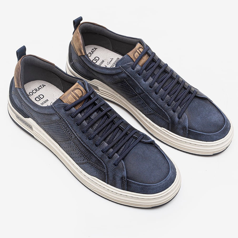 Sapatênis Denim Mike Navy Azul 2