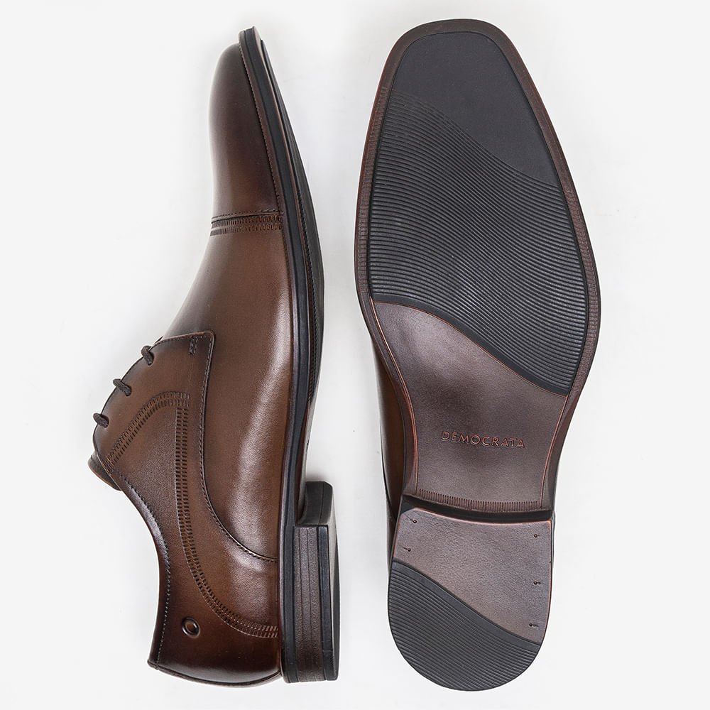 Sapato Metropolitan Clooney Tan Marrom 4