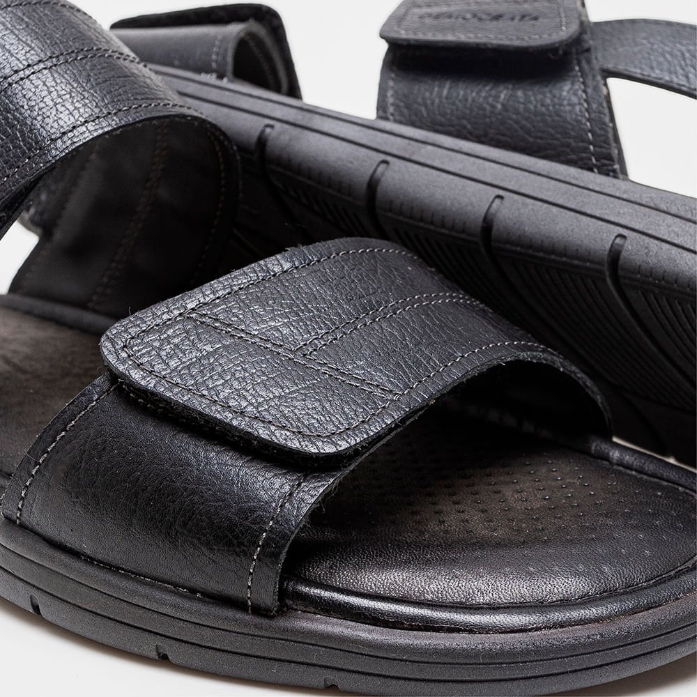 Sandália Easy Soul Preto Preto 3