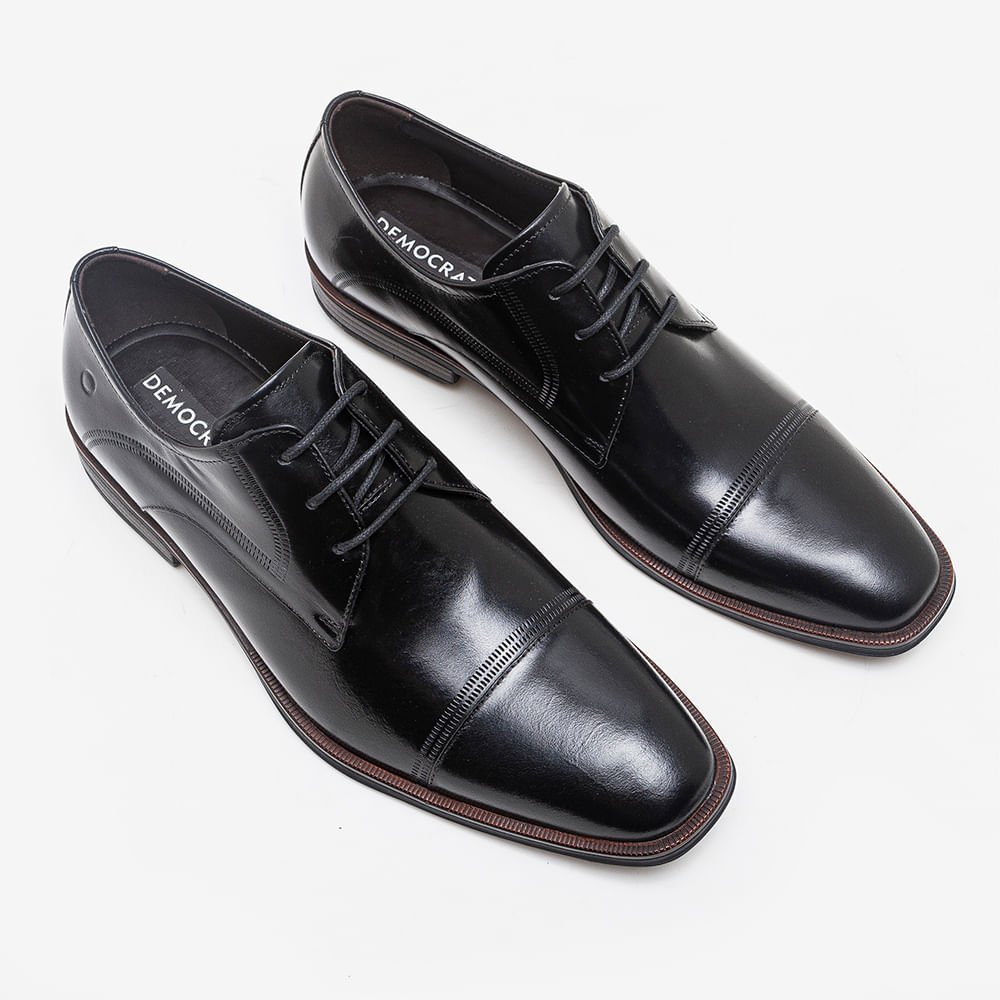 Sapato Metropolitan Clooney Preto Preto 2