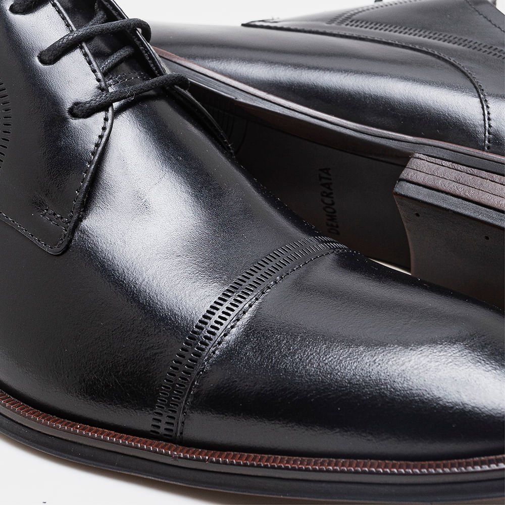 Sapato Metropolitan Clooney Preto Preto 3