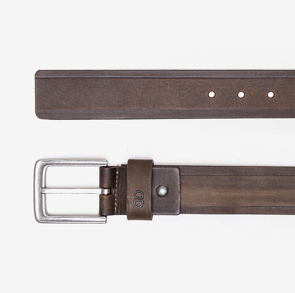 Cinto Largo Garage Marrom Marrom 2