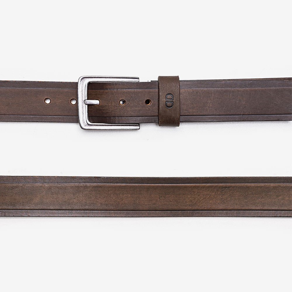 Cinto Largo Garage Marrom Marrom 3