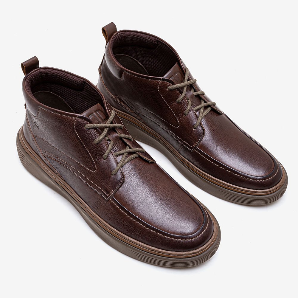 Bota Denim Clash Café Marrom 2