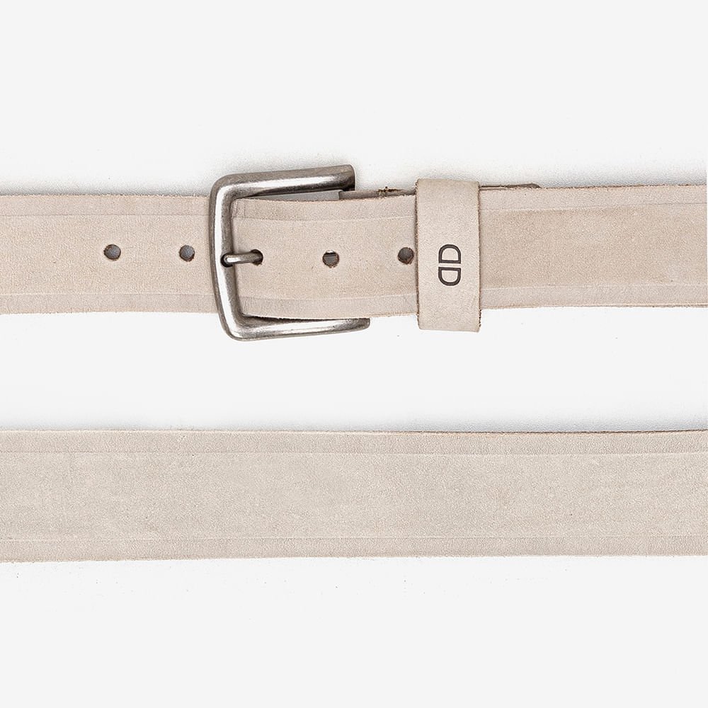 Cinto Largo Garage Off White Branco 3