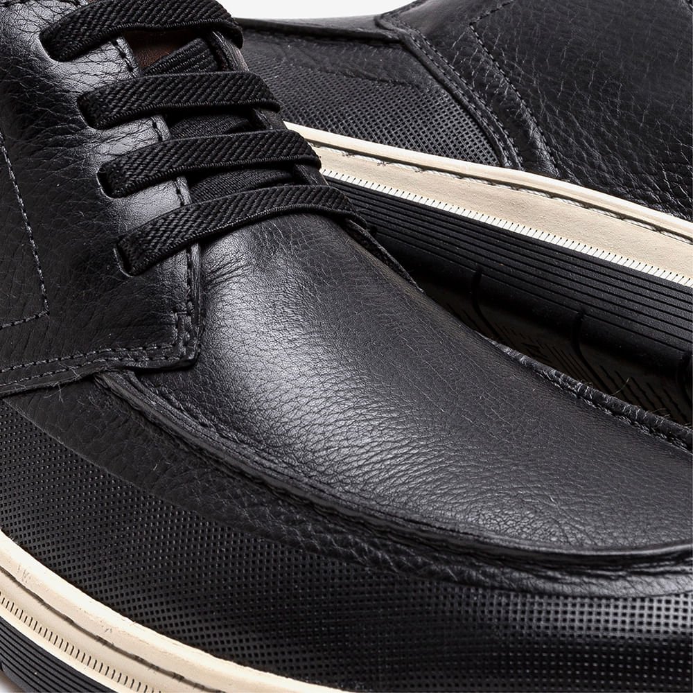 Sapato Easy Leave Preto Preto 3