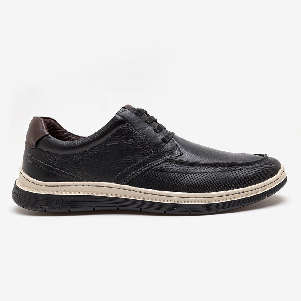 Sapato Easy Leave Preto Preto 1