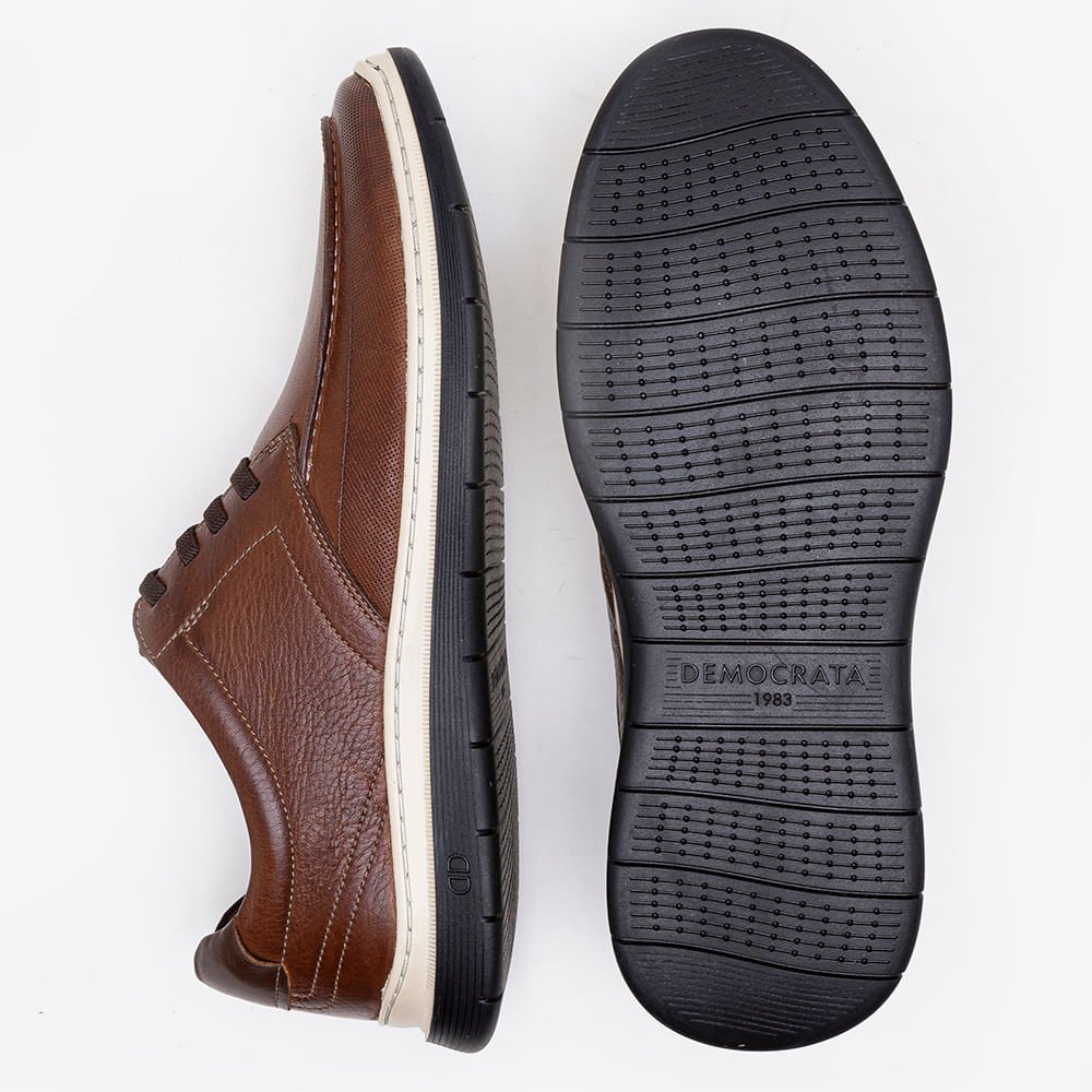 Sapato Easy Leave Marrom Marrom 4