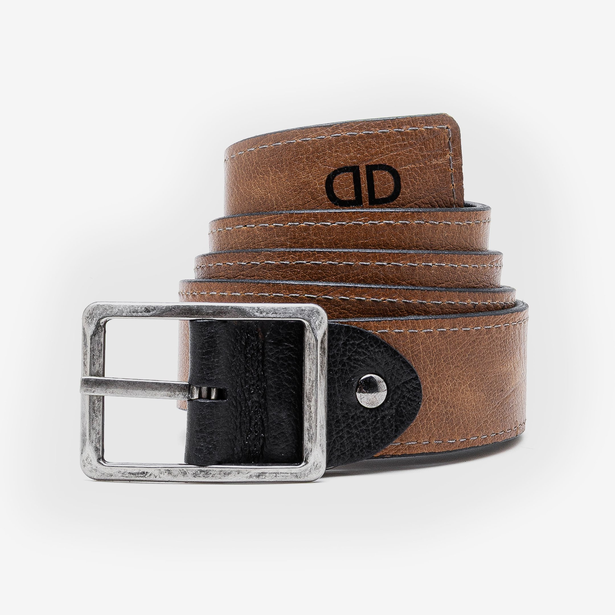 Cinto Estreito Marrom Marrom 1