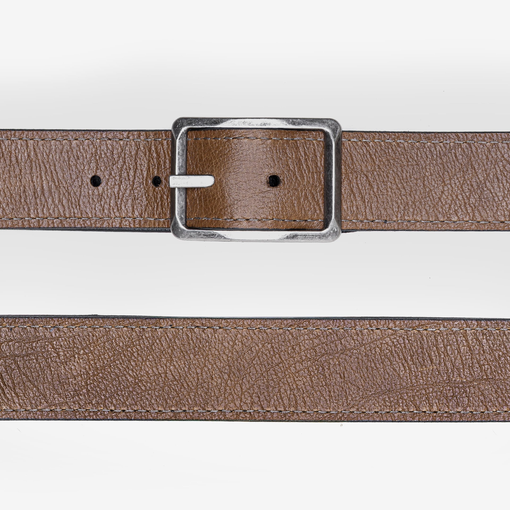 Cinto Estreito Marrom Marrom 3