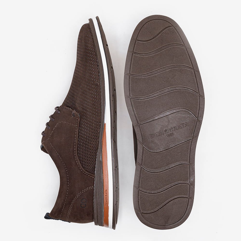 Sapato Metropolitan Café Type Marrom 4