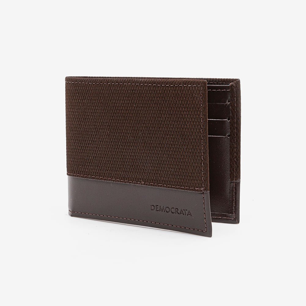 Carteira Metropolitan Em Couro Café Marrom 2