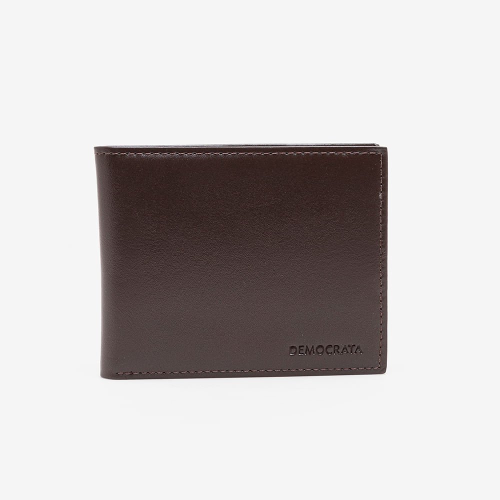 Carteira Metropolitan Em Couro Café