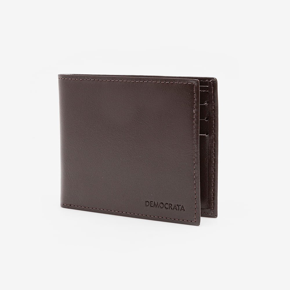 Carteira Metropolitan Em Couro Café Marrom 2