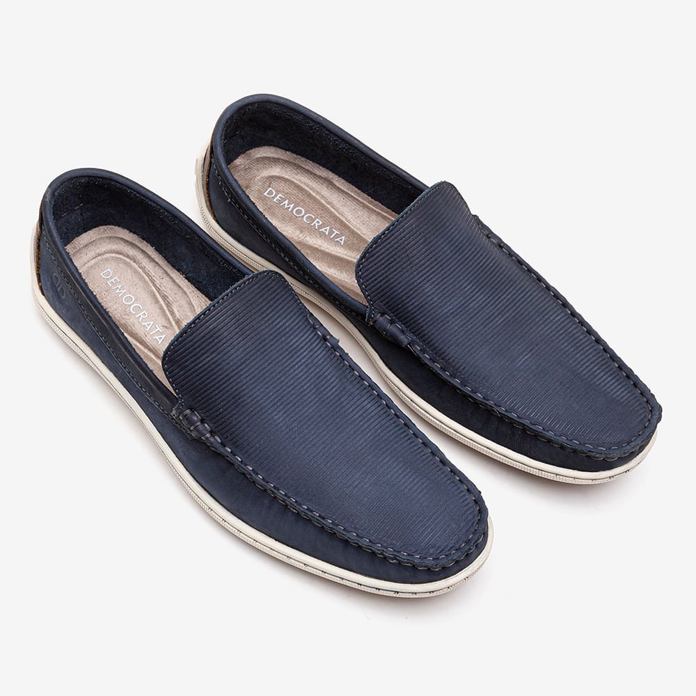 Mocassim Easy Malta Azul Azul 2
