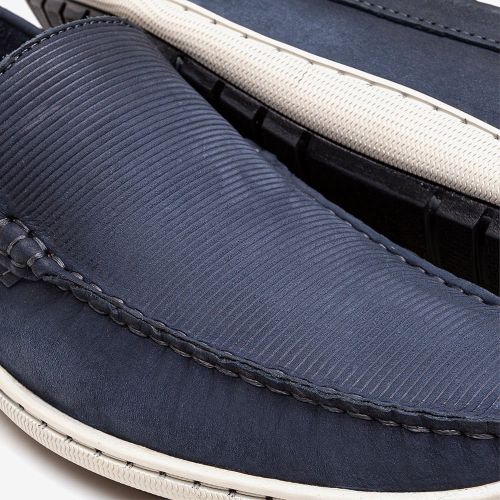 Mocassim Easy Malta Azul Azul 3