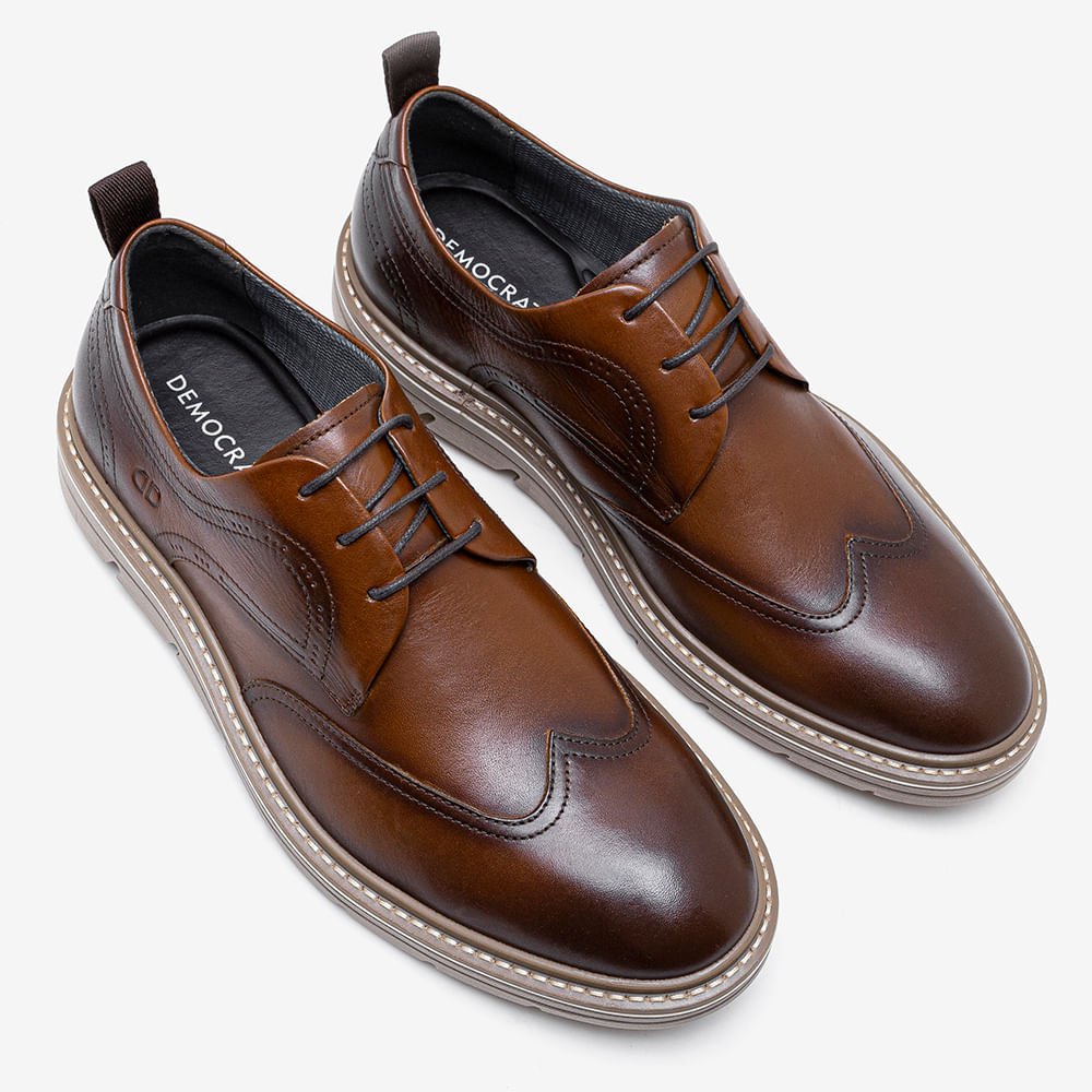 Sapato Metropolitan Jeff Marrom Marrom 2