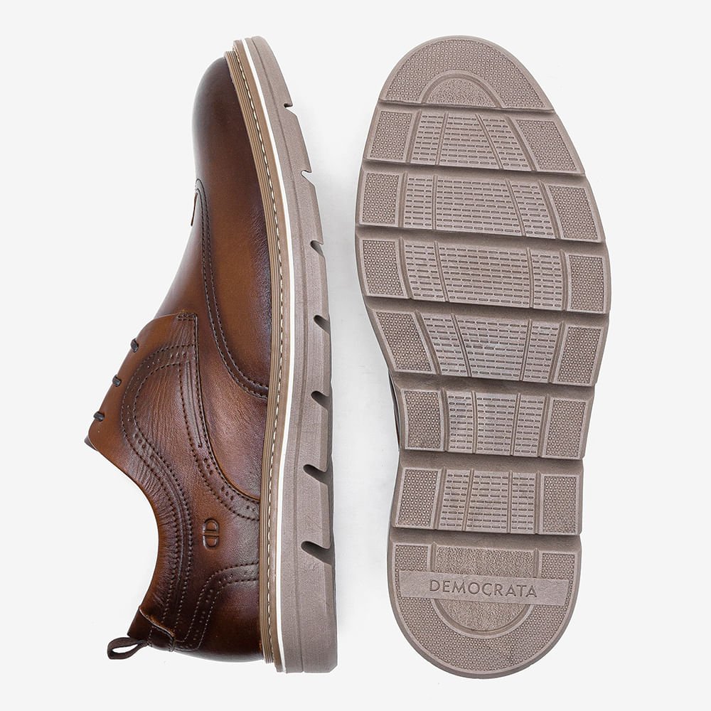 Sapato Metropolitan Jeff Marrom Marrom 4