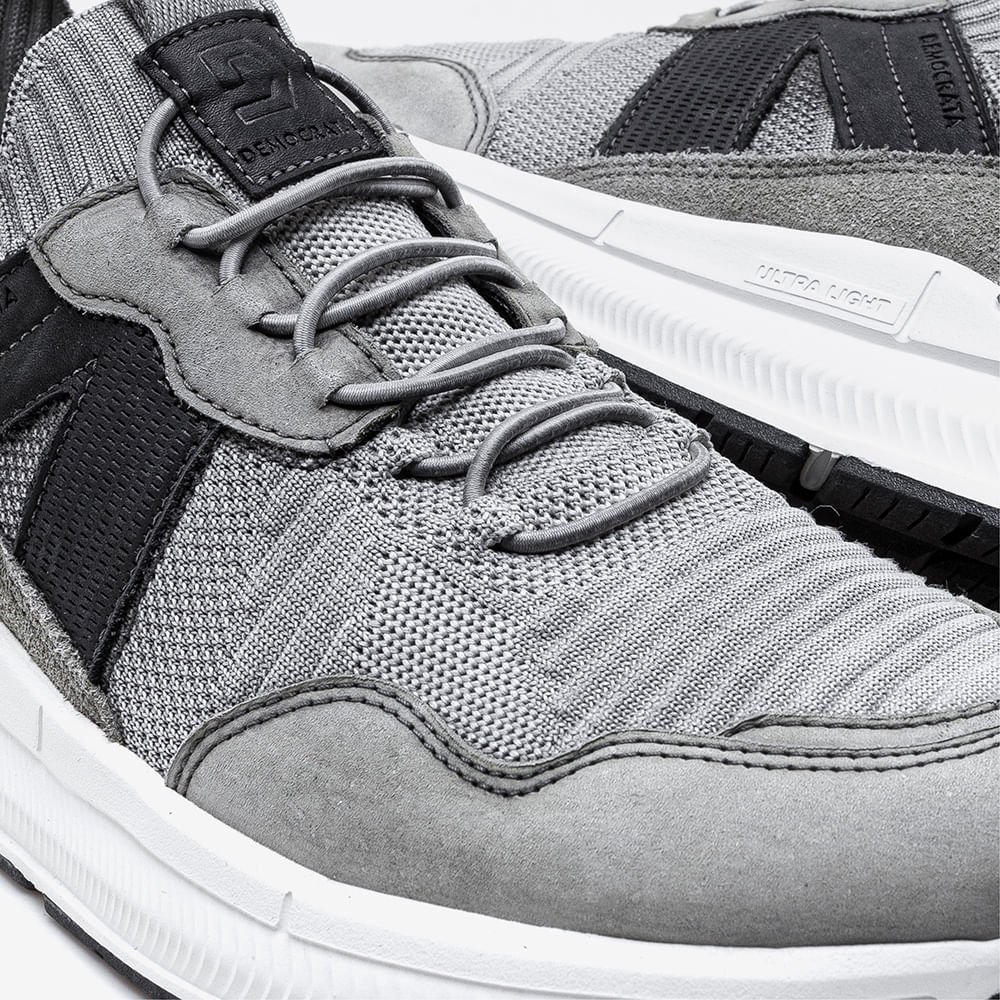 Tênis Denim Brad Ultra Light Cloudy Cinza 3