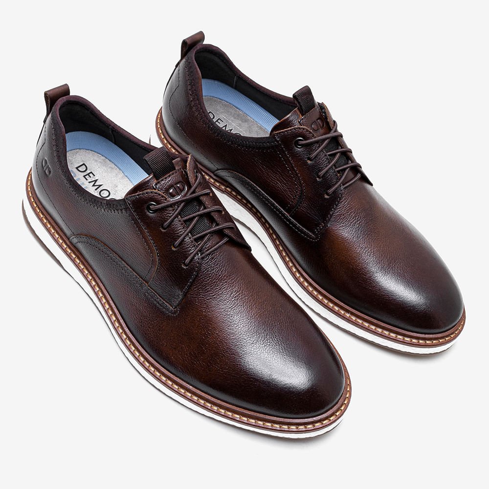 Sapato Metropolitan Clark Pulse Mogno Marrom 2