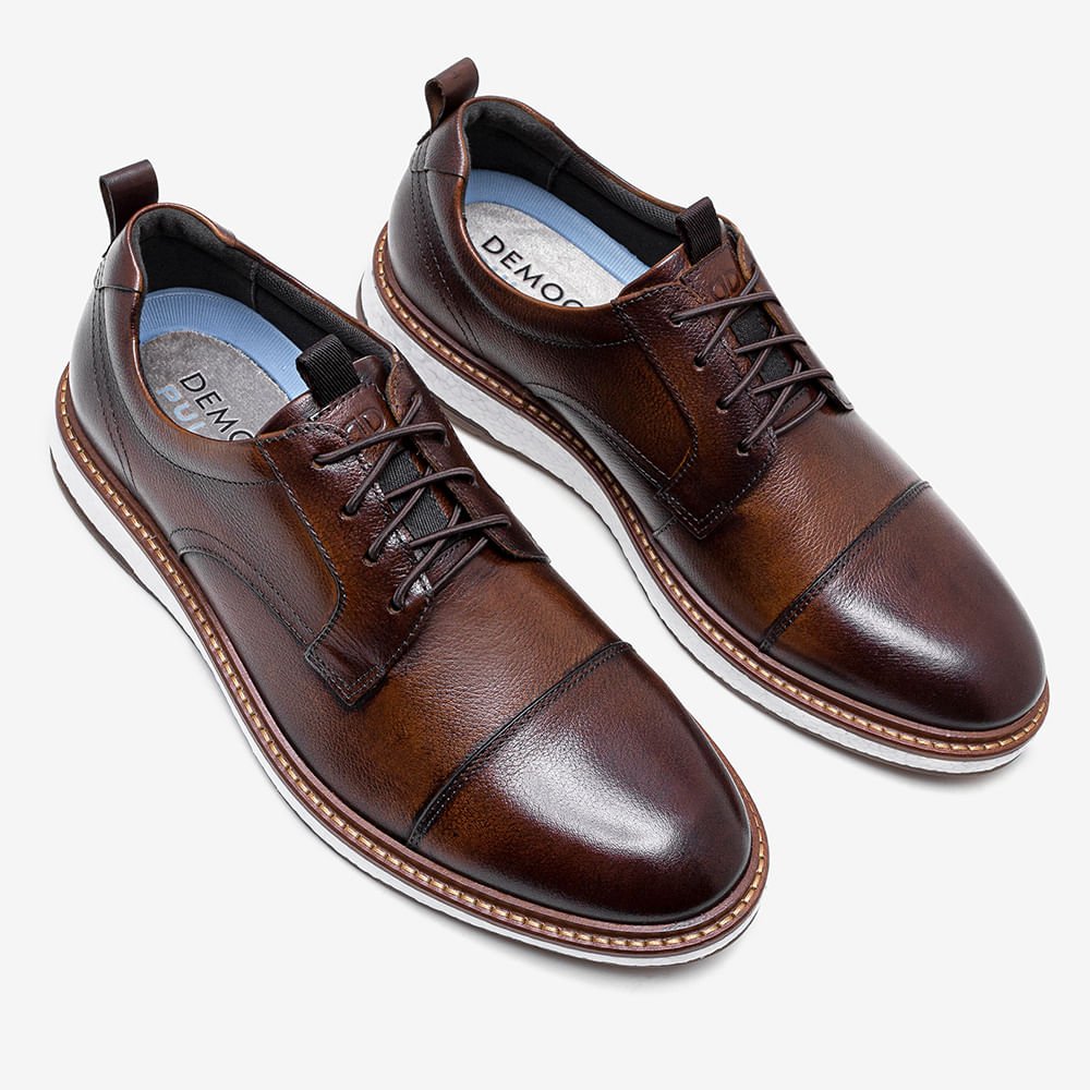 Sapato Metropolitan Clark Pulse Tan Marrom 2