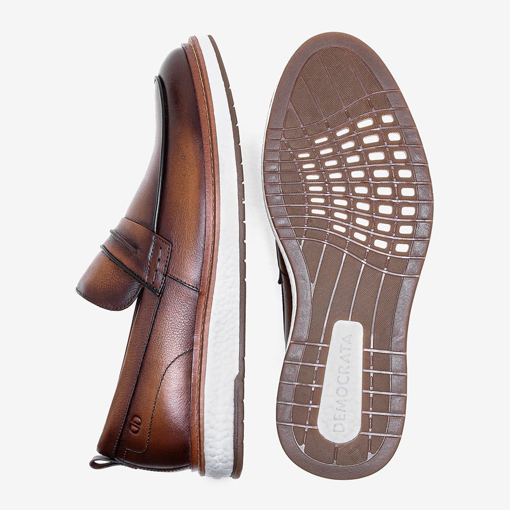 Sapato Metropolitan Clark Pulse Tan Marrom 4
