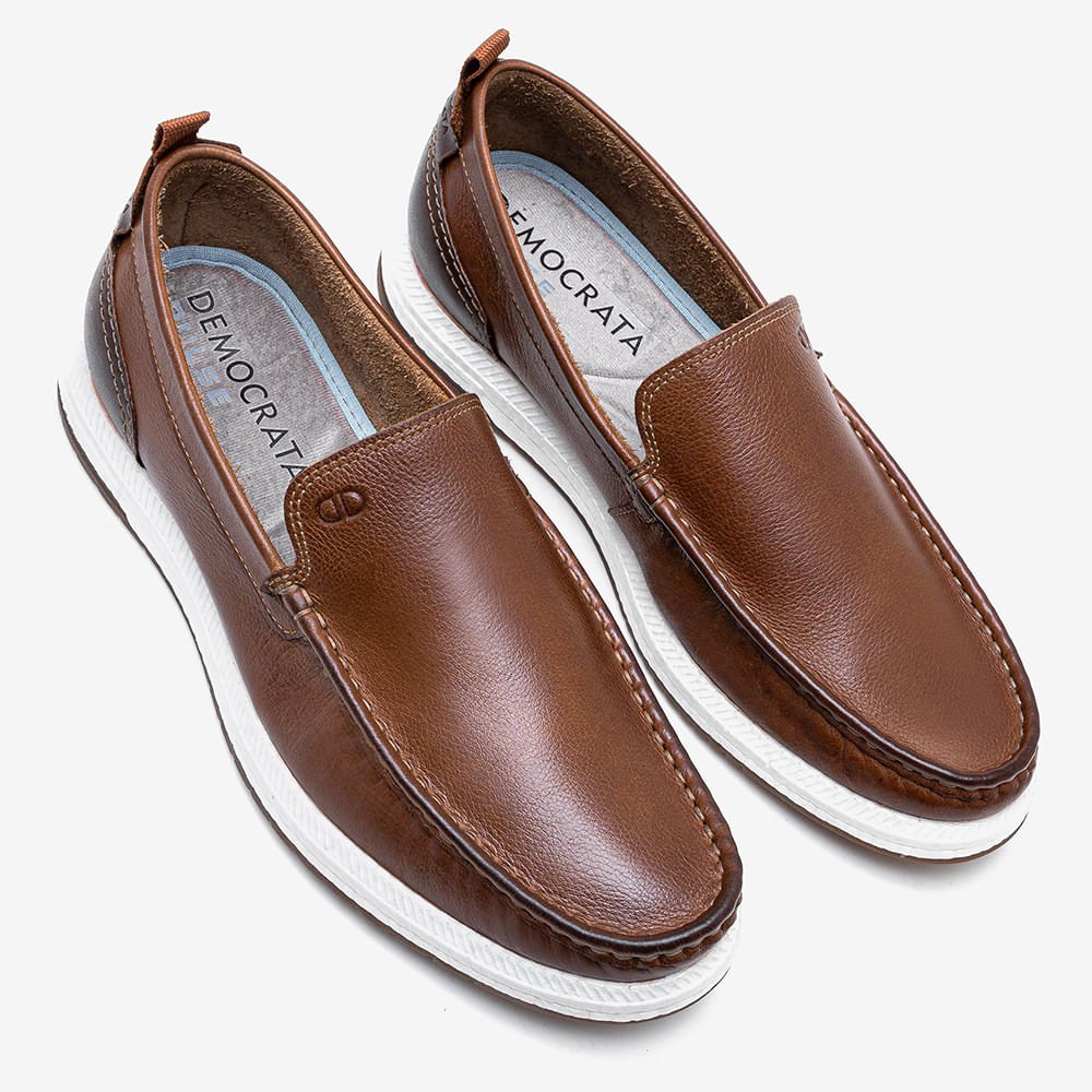 Mocassim Easy Flop Pulse Marrom Marrom 2