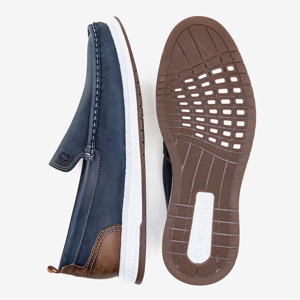Mocassim Easy Flop Pulse Navy Azul 4