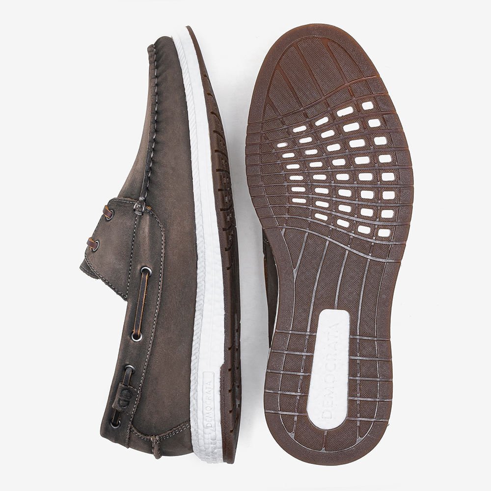 Mocassim Easy Flop Pulse Smoke Marrom 4