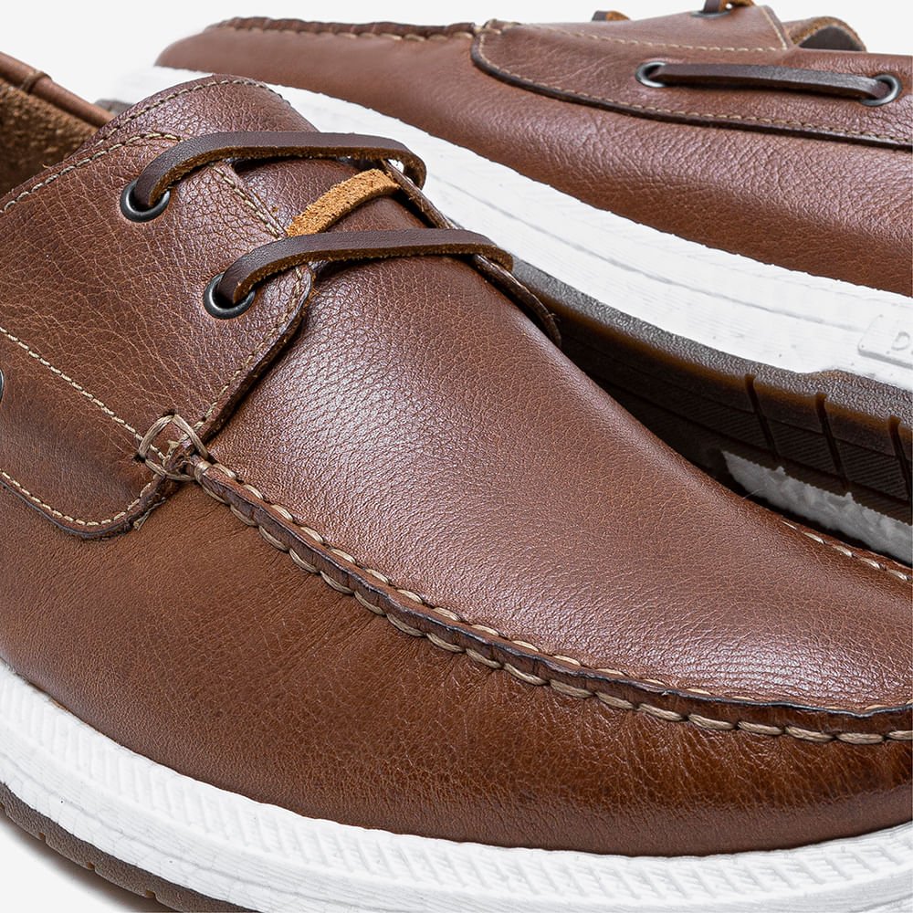 Mocassim Easy Flop Pulse Marrom Marrom 3