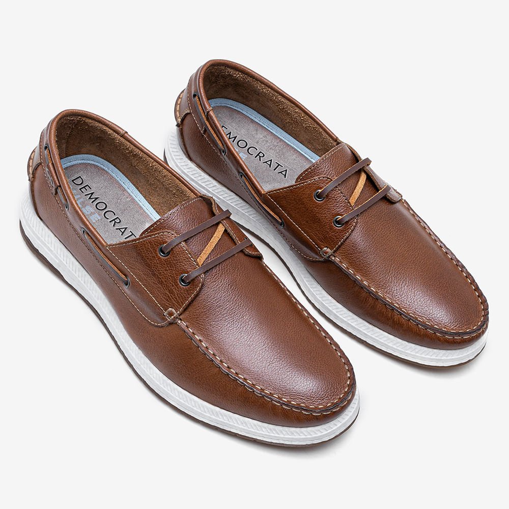 Mocassim Easy Flop Pulse Marrom Marrom 2