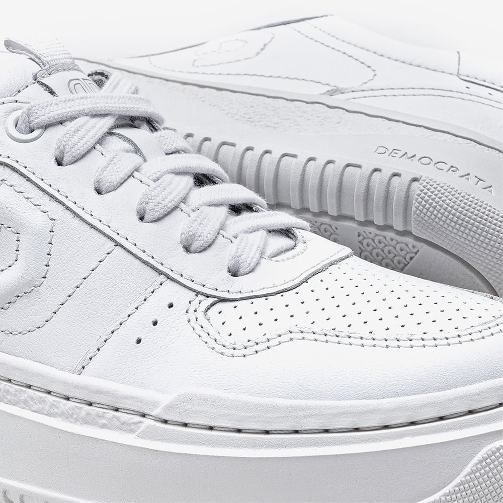 Tênis Feminino Block Branco Branco 4