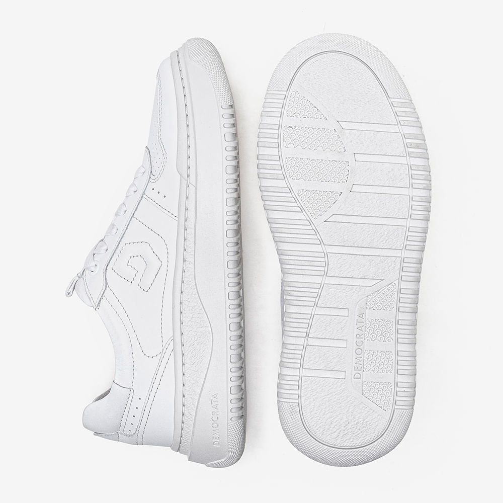 Tênis Feminino Block Branco Branco 5