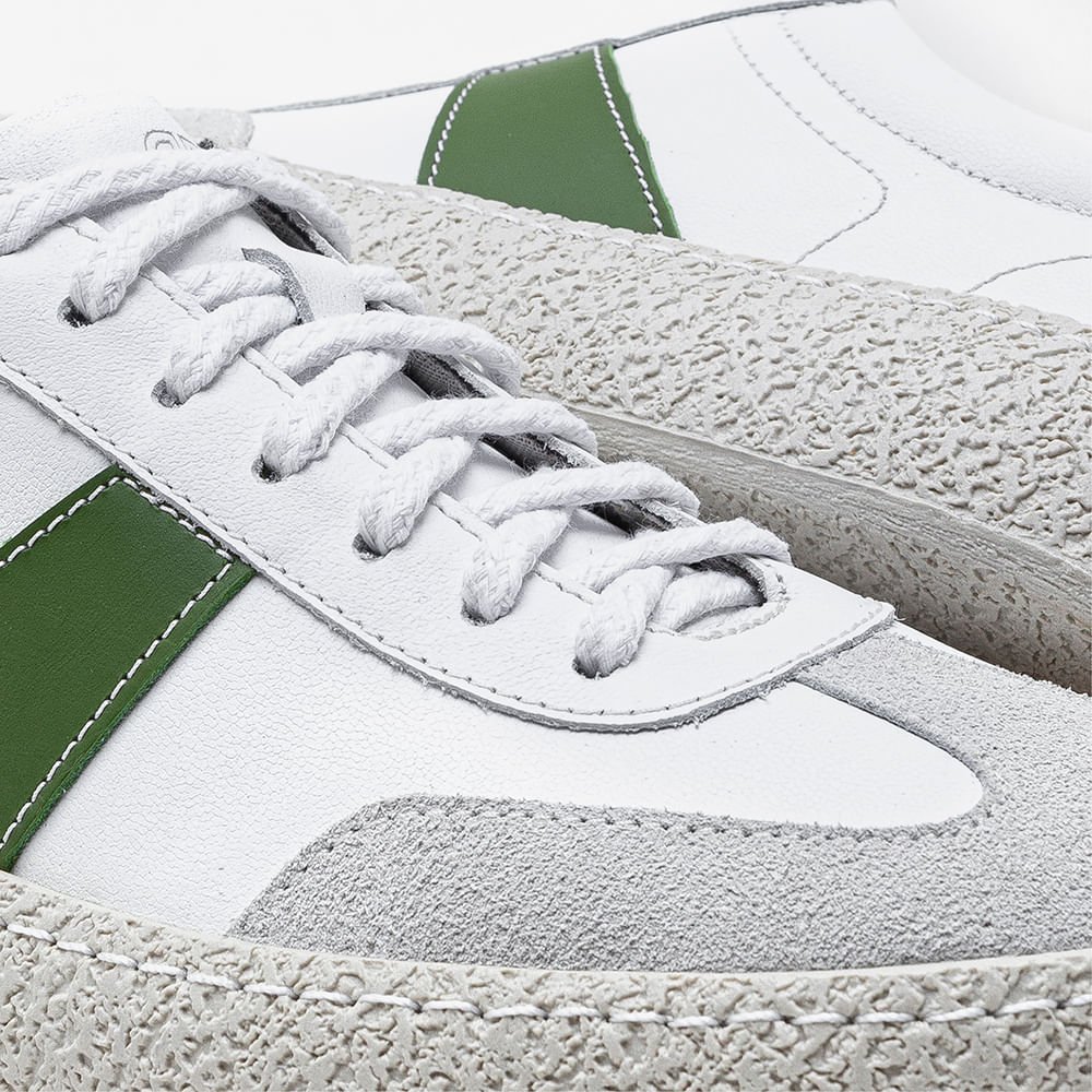 Tênis Feminino Bora Branco/Verde Verde 3