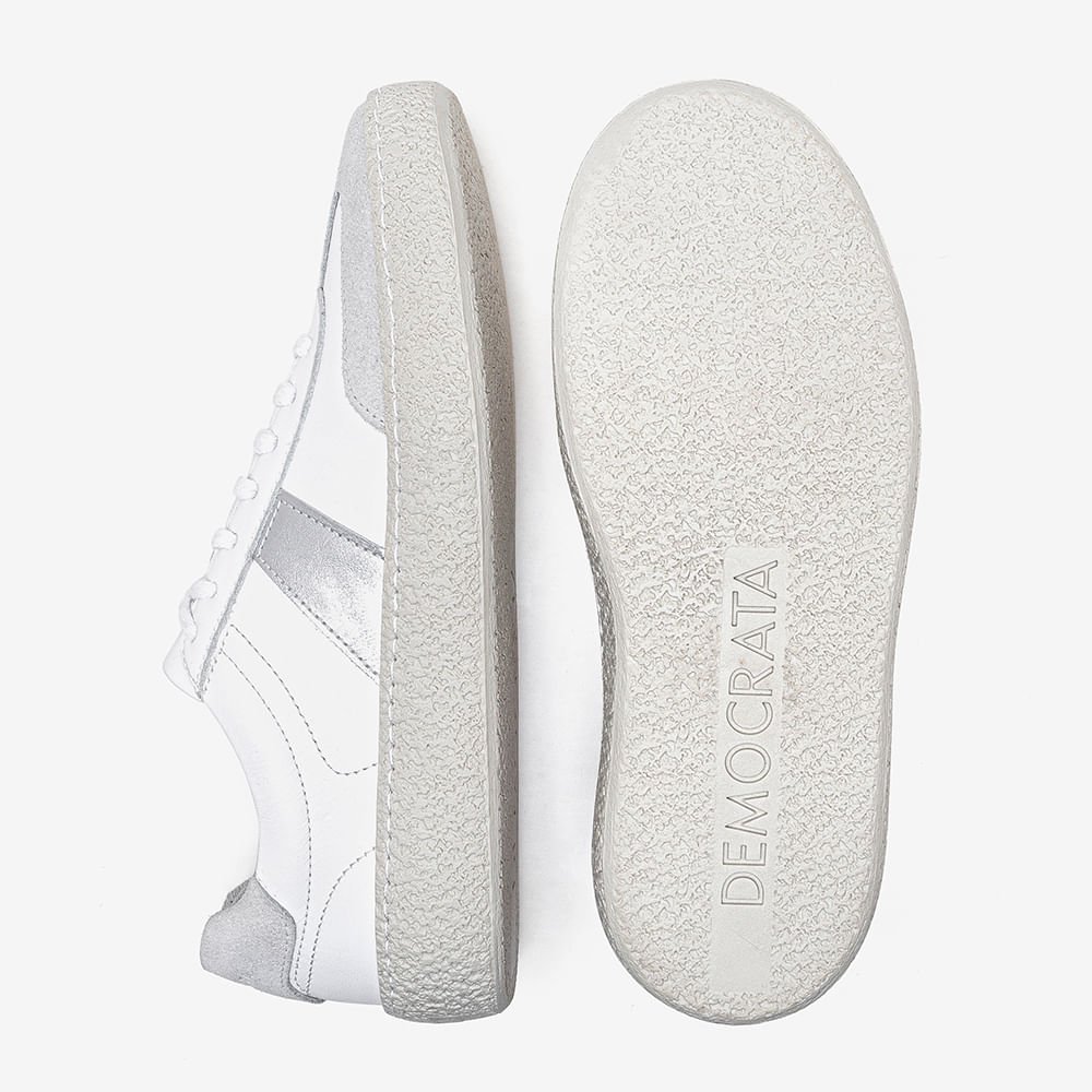 Tênis Feminino Bora Branco/Cinza Cinza 4