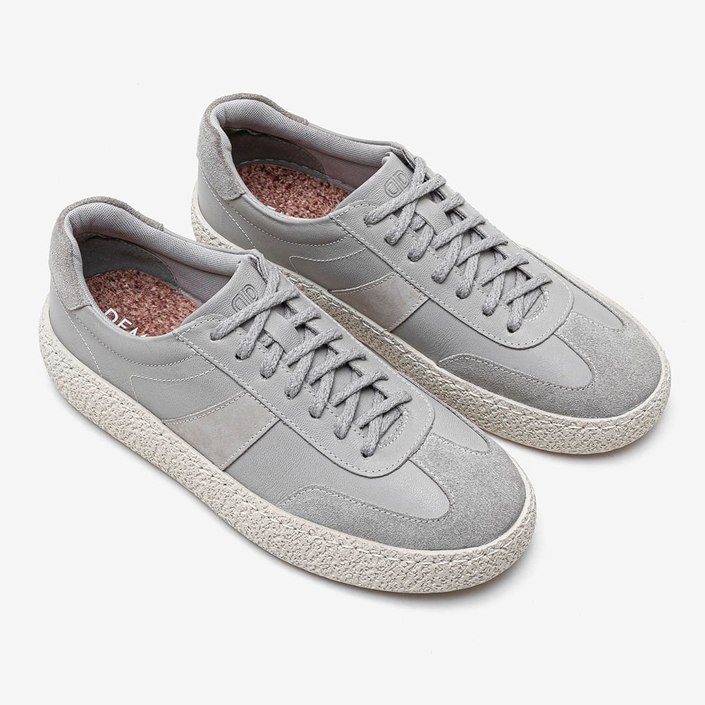 Tênis Feminino Bora Off White Cinza 2