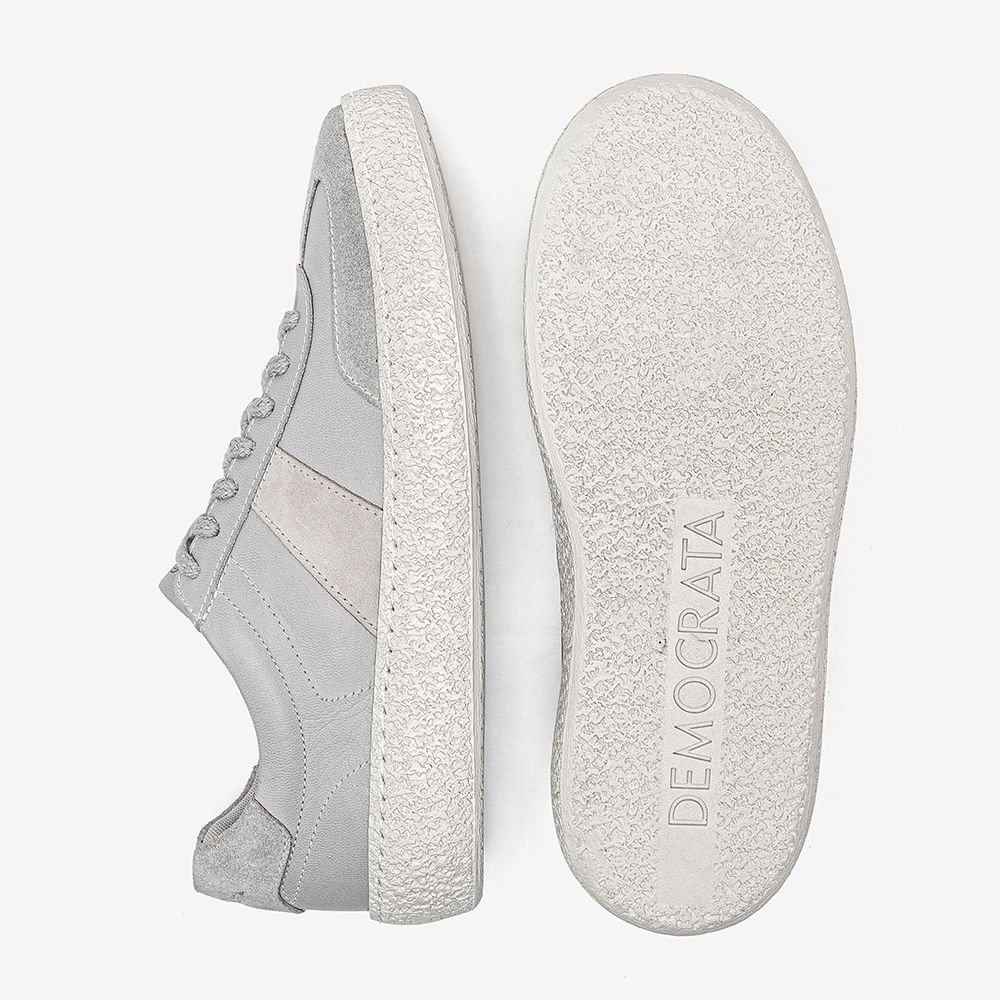 Tênis Feminino Bora Off White Cinza 4