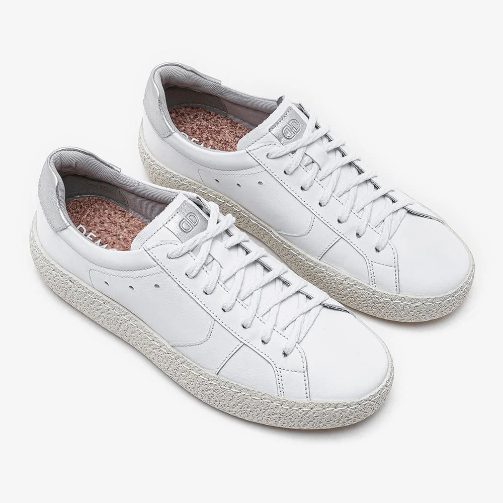 Tênis Feminino Bora Branco Branco 2