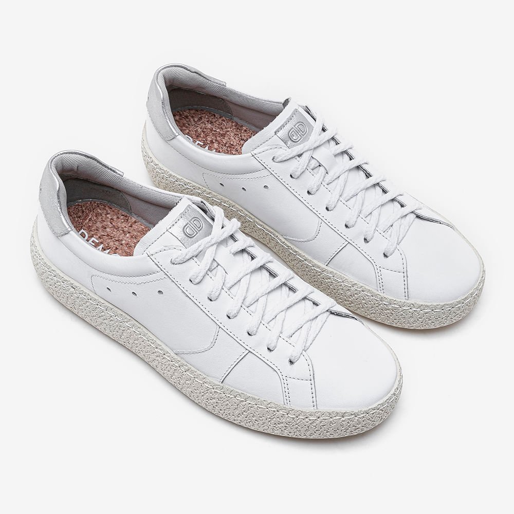 Tênis Feminino Bora Branco Branco 2