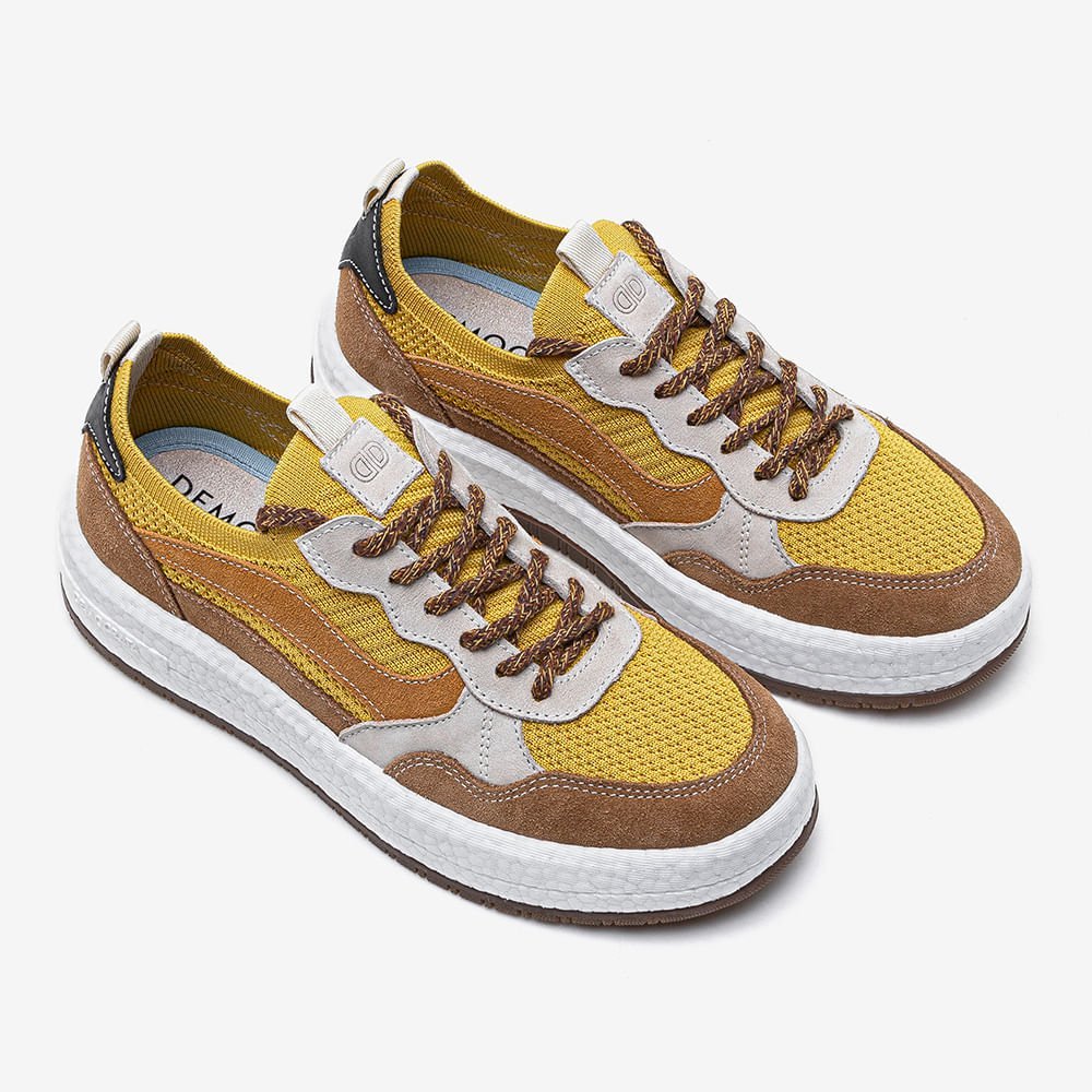 Tênis Feminino Drake Pulse Marrom Marrom 5
