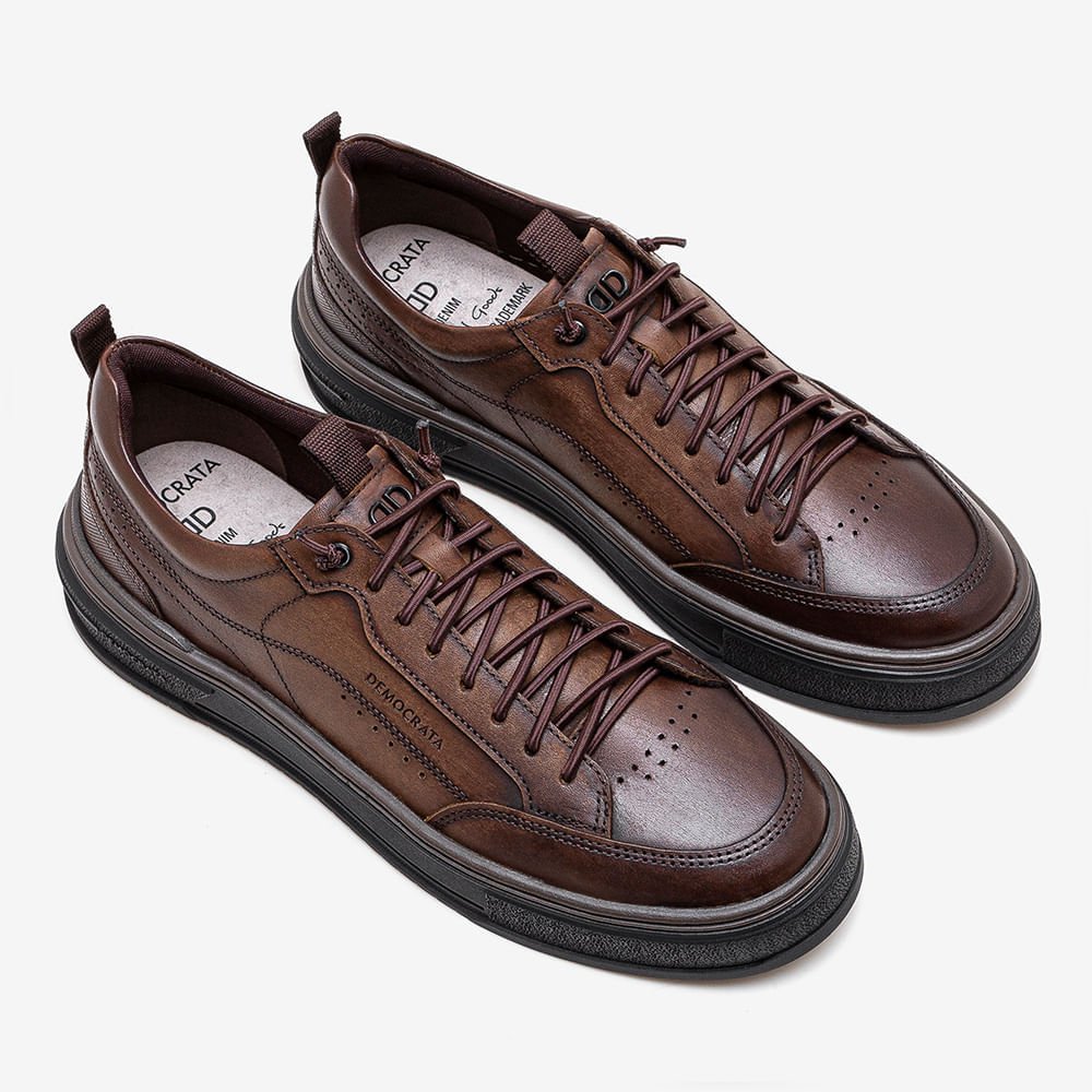 Tênis Denim Foster Marrom Marrom 2