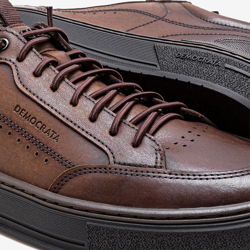 Tênis Denim Foster Marrom Marrom 3