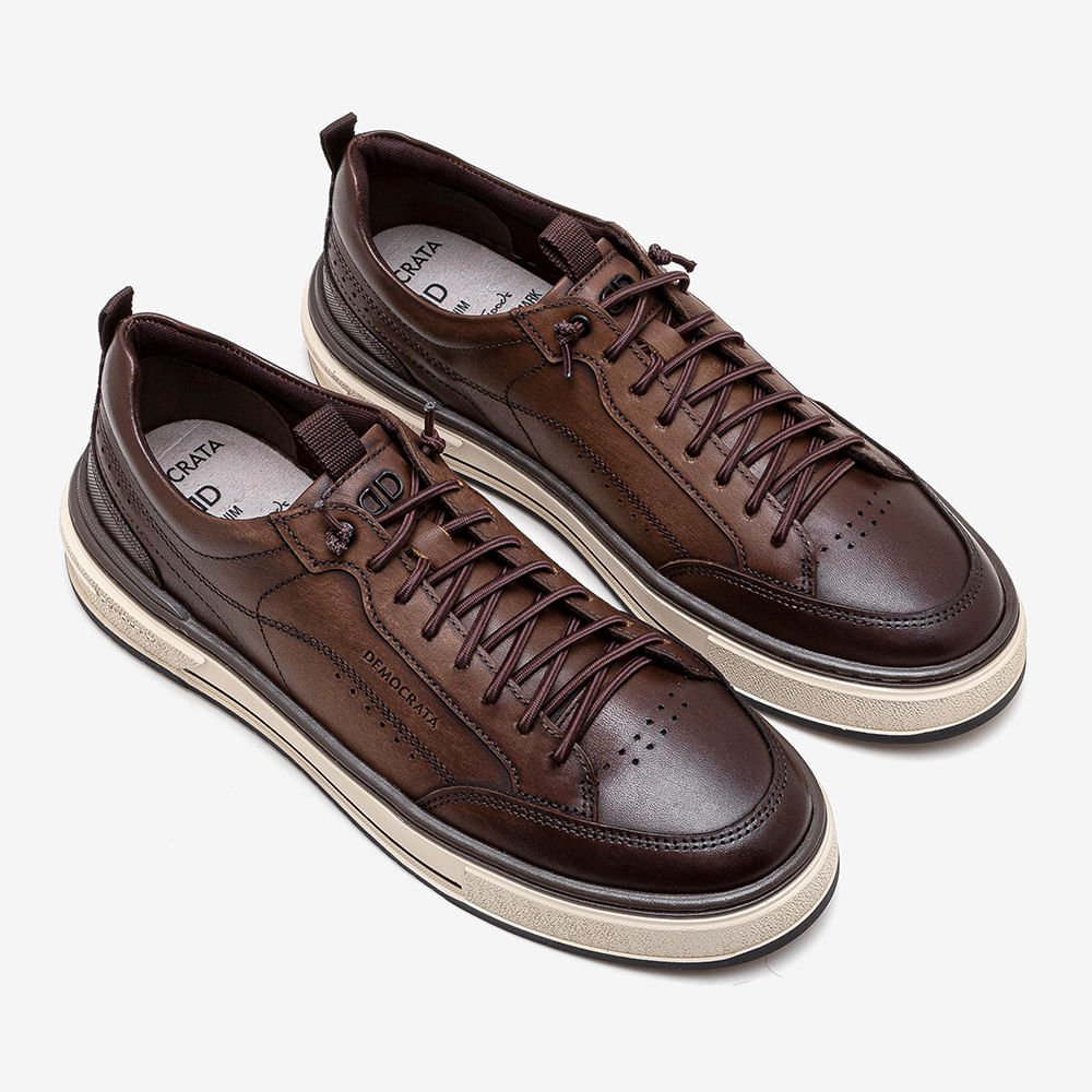 Tênis Denim Foster Marrom Marrom 2