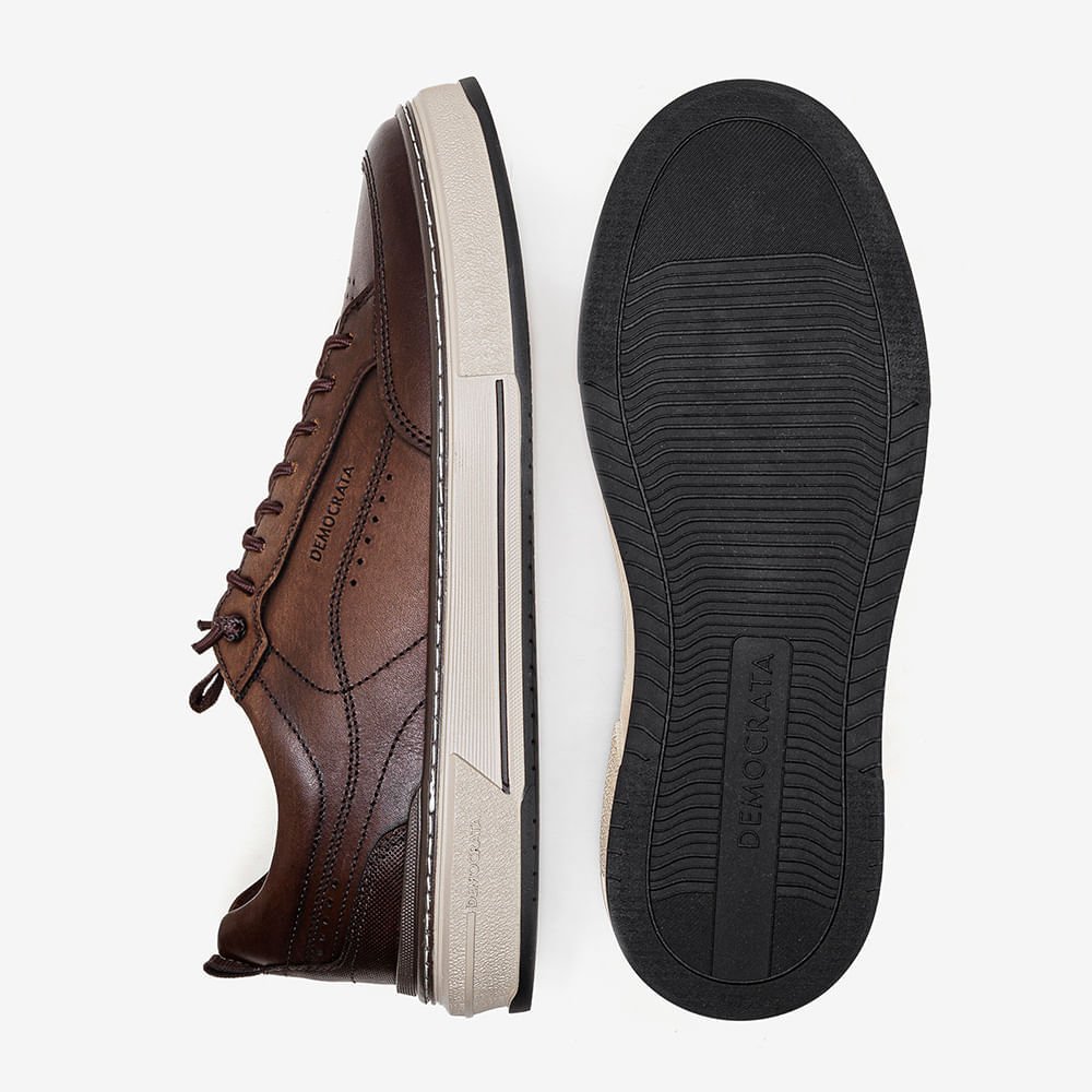 Tênis Denim Foster Marrom Marrom 4