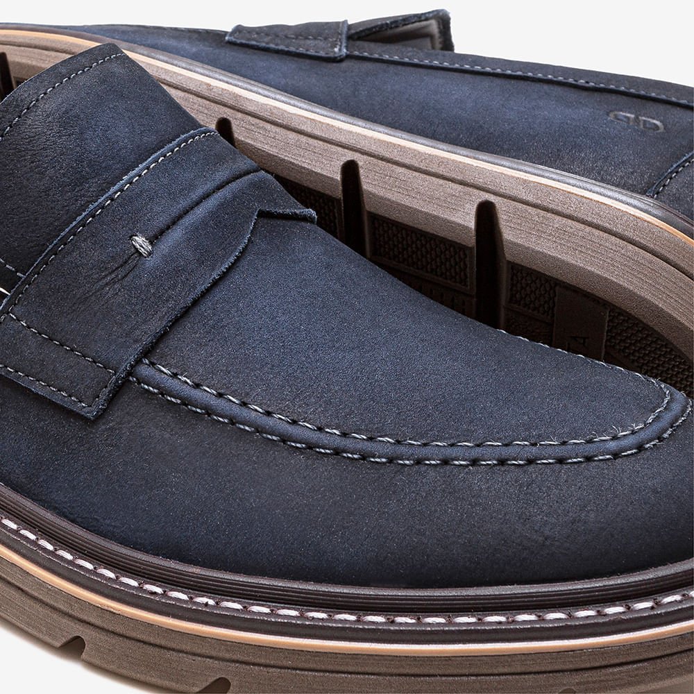 Sapato Metropolitan Jeff Azul Azul 3