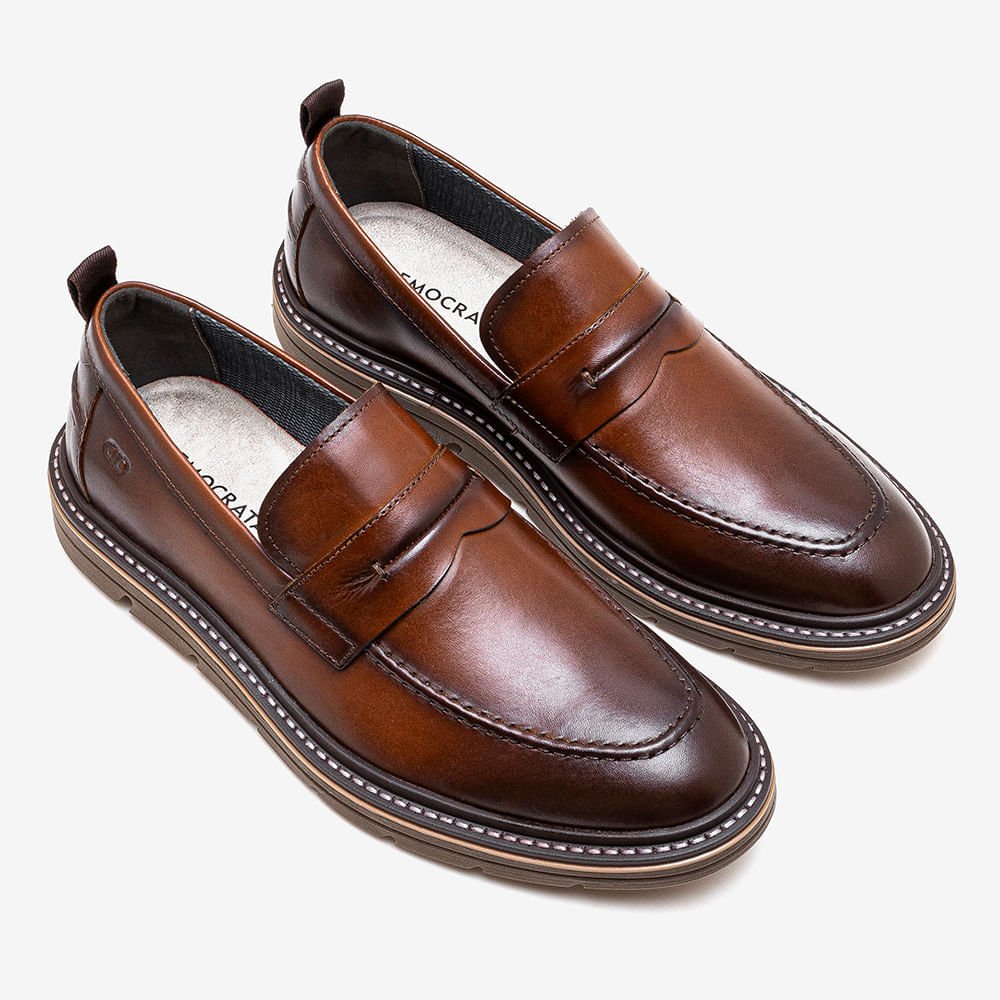 Sapato Metropolitan Jeff Marrom Marrom 2