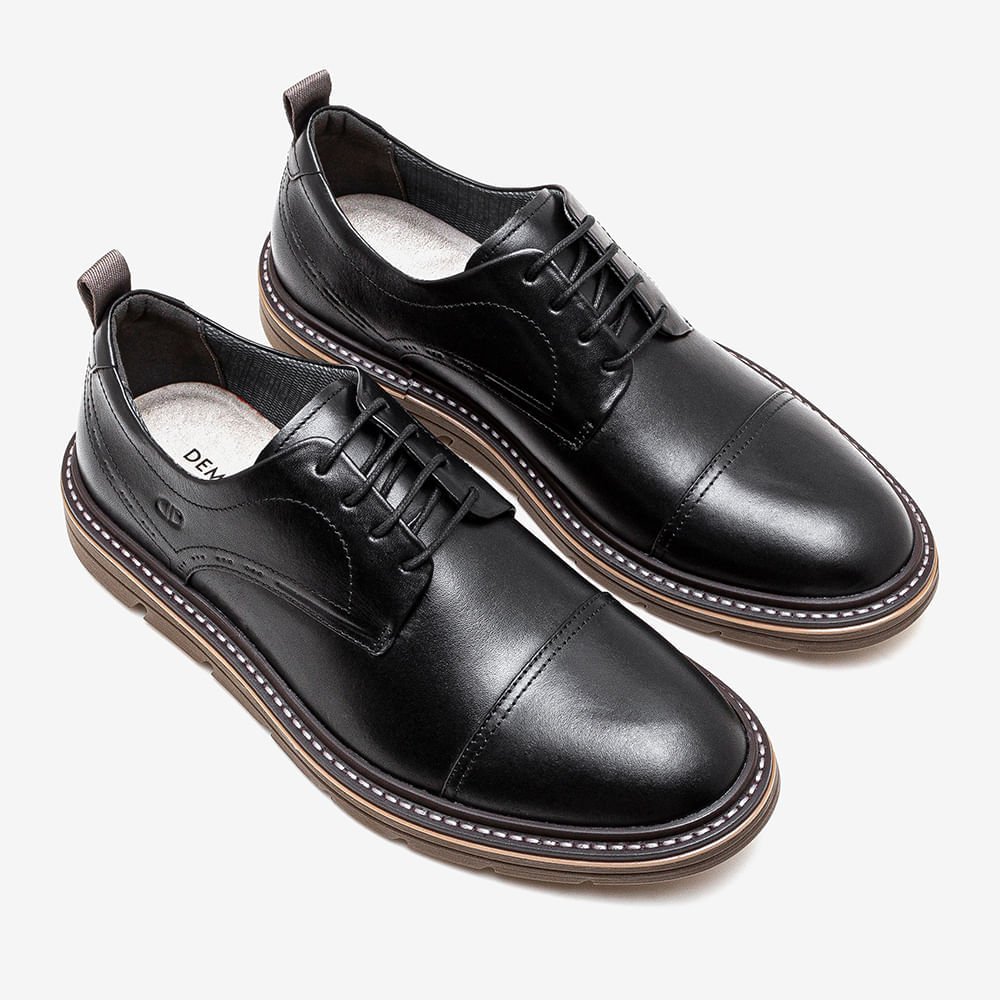 Sapato Metropolitan Jeff Preto Preto 2