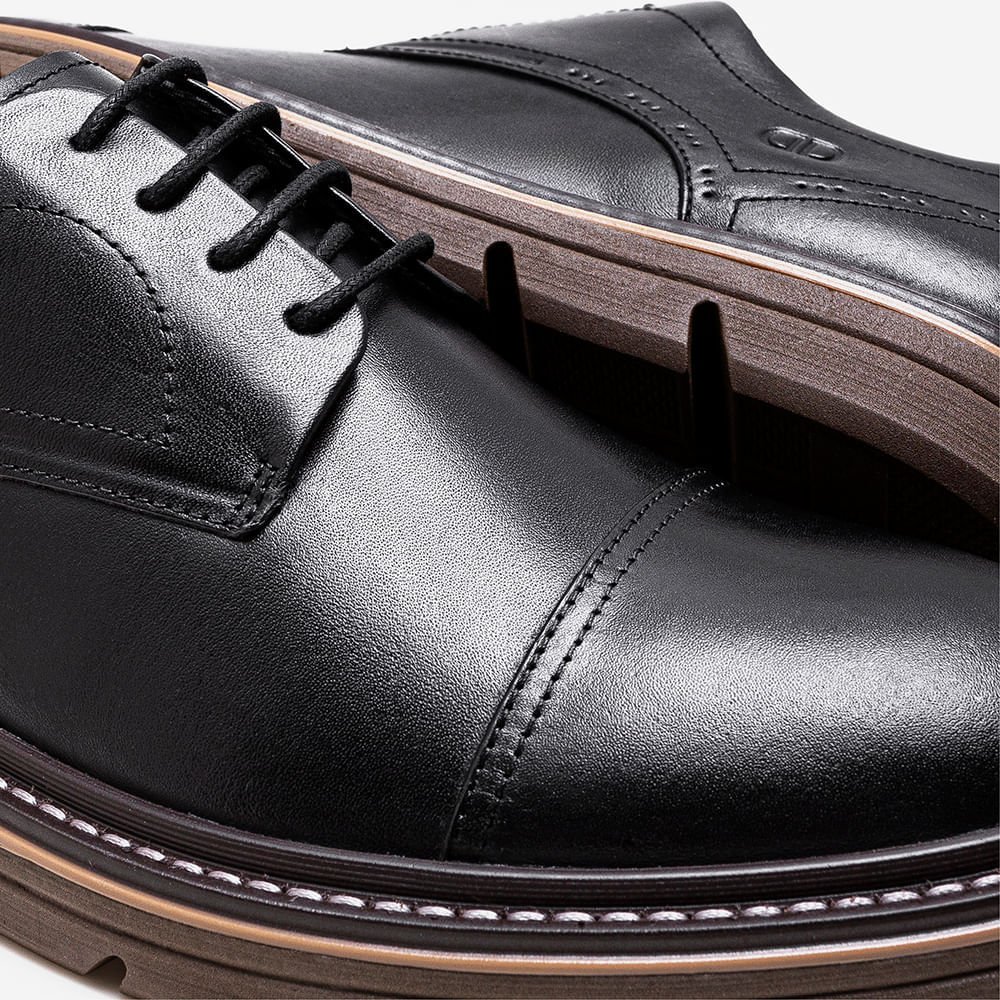 Sapato Metropolitan Jeff Preto Preto 3