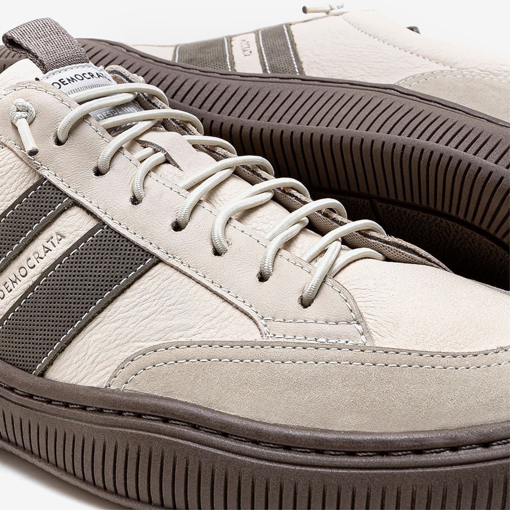 Tênis Denim Vibe Ultra Light Creme Bege 3