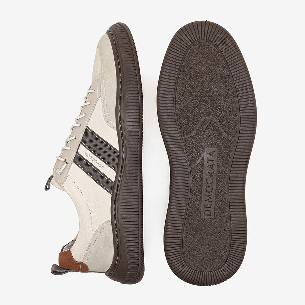 Tênis Denim Vibe Ultra Light Creme Bege 4